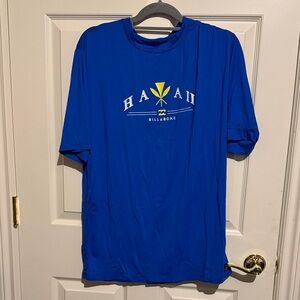 Billabong Blue Hawaii Swim Rash Guard